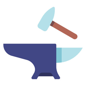 recommend clip art: blacksmith illustration