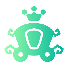 carriage gradient icon