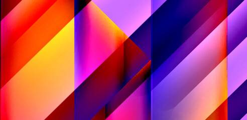 Dynamic bright lines abstract background, stripes with fluid colors, liquid gradients. Vector Illustration For Wallpaper, Banner, Background, Card, Book Illustration, landing page