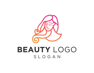 Logo design about Beauty on a white background. created using the CorelDraw application.