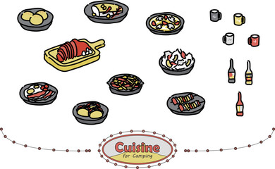 キャンプ飯セット
