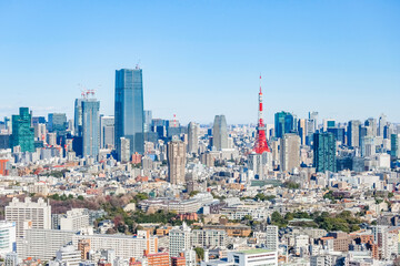 Fototapeta na wymiar 日本の首都東京都の風景