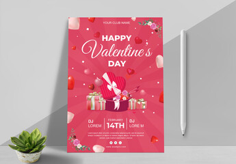Valentine Flyer Design Template