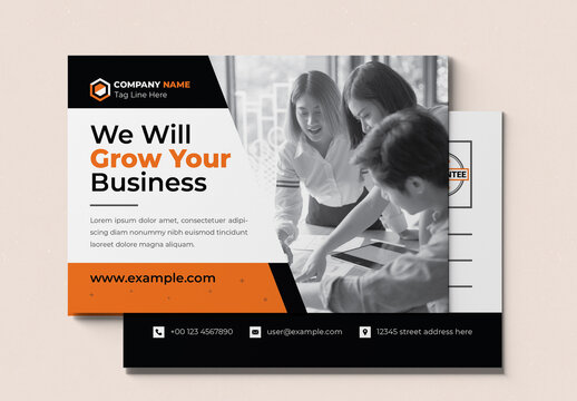 Business Postcard Design Template