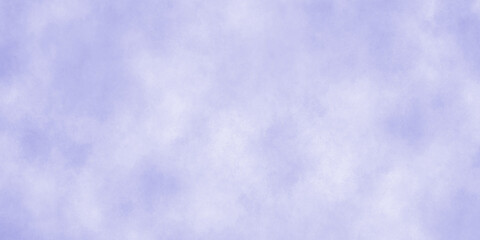 Abstract background with smooth light sky blue, pink and purple shades aquarelle background .Creative design with aquarelle painted paper textured canvas for vintage design ,purple white cloudy sky .	