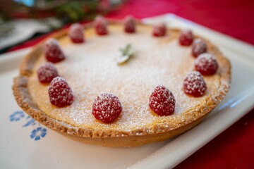 lemon tart for christmas dinner in australia