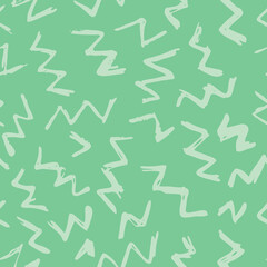 Vector Seamless Hand Drawn Scribble Pattern. Minimal Artistic Sketch Endless Print.