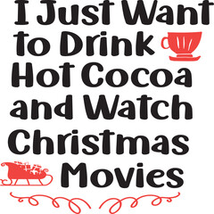 Obraz premium Christmas SVG And T-shirt Design