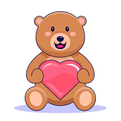 teddy bear with heart