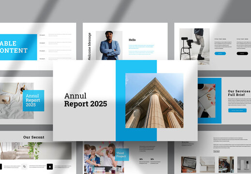Annul Report 2025 Presentation Layout