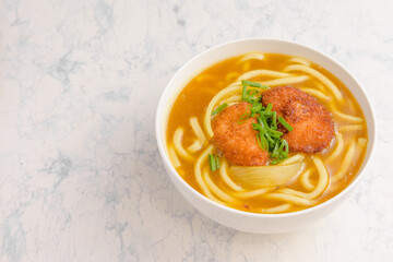 カツカレーうどん