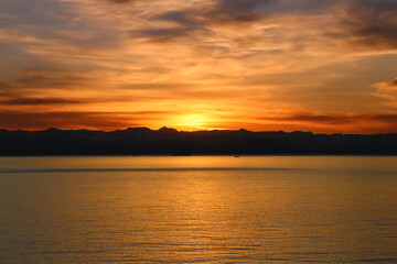 Stunning winter views across the arctic near Greenland.	