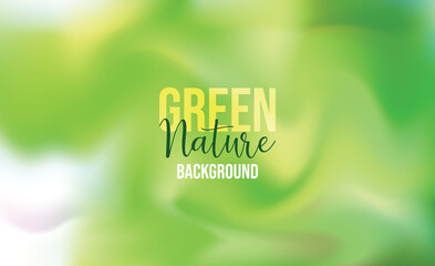 Spring background blur, holiday wallpaper. Blurred green gradient nature background website template concept for your graphic design