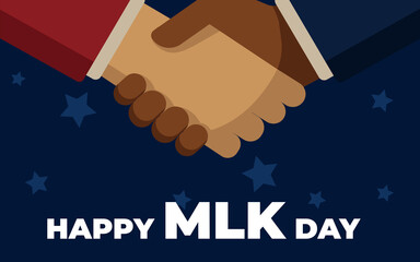 Text Happy Martin Luther King Day Background. I have a dream inspirational Quote. 16 Jan Martin Luther King Jr Day.