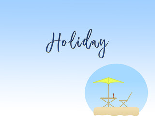 summer beach background