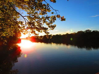 Black Warrior River, sunset
