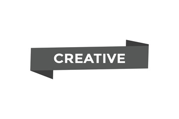 Creative button web banner templates. Vector Illustration
