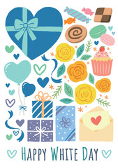 ホワイトデーのイメージイラスト