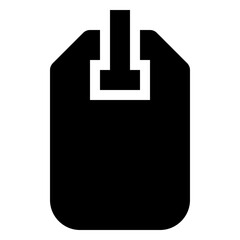 Price Tag glyph icon