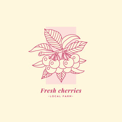 Cherry label