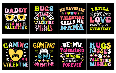 Valentines day T Shirt Design bundle, set of valentine t shirt, coloring valentine t shirt
