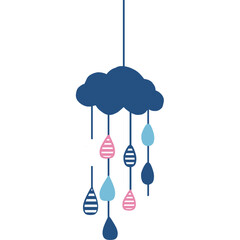 Rainy  Decorative Hanging