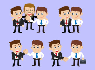 Friends and friendly relation concept 