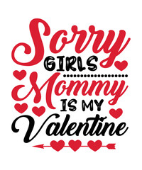 Happy Valentine's Day SVG Design