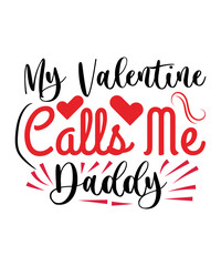 Happy Valentine's Day SVG Design