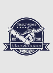 SNOWBOARDING EXSTREME SPORT
