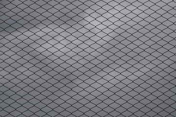 A steel pattern fence in a dark sky background can create a dramatic and eye-catching look. The contrast of the steel fence against the dark sky can create a striking image.