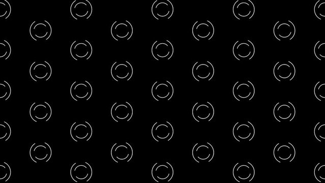 animated basic shape background seamless looping 4K footage