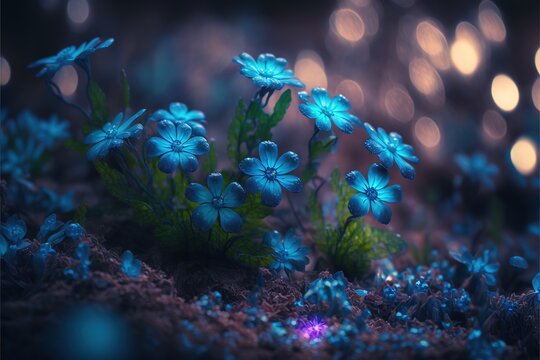 Blue Skylla Nature Generative AI