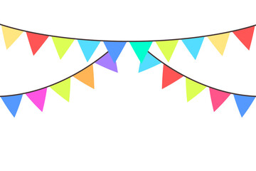party flag background illustrator