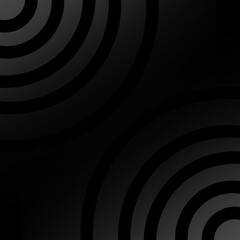 abstract black background with grey circle 