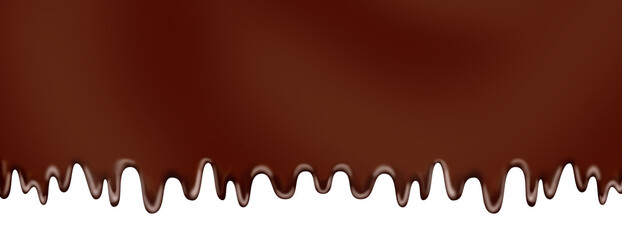 バレンタインデーの溶けるチョコのフレーム