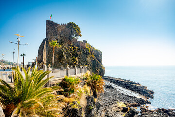 Aci castle near Catania, Italy	