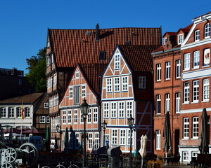 Historical Buildings in the Old Hanse Town Stade, Lower Saxony