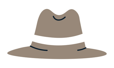 Classic hat for men and women, clothes accessories