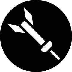 focus icon symbol in a white background, goal target icon symbol on the white background	