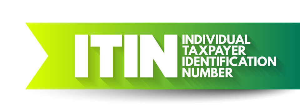 individual taxpayer identification number in spanish