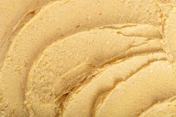 Hummus Smear Texture Background, Houmous Dip Pattern, Tahini Sauce Mockup, Middle Eastern Dip