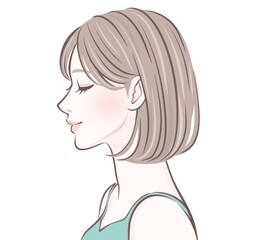 女性のイラスト素材