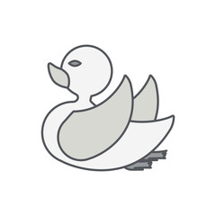 Toy Rubber Duck Bathroom Icon Collection Set Captivating