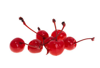 cocktail cherry isolated