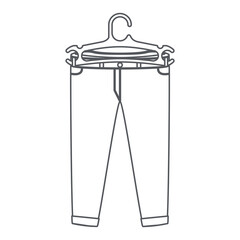 Jeans Clothesline Line Clothing Collection Set