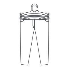Jeans Clothesline Line Clothing Collection Set