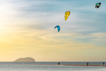 kite on the beach