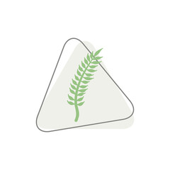 Aesthetic Leaf Organic Blobs Shape