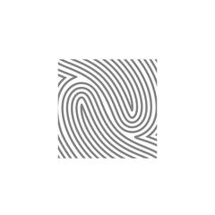 Aesthetic Fingerprint Rustic Organic Blobs Shape Collection